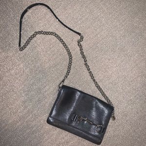 Rebecca Minkoff Black Clip Crossbody